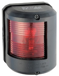 Utility 78 sort 12 V / rød venstre navigation lys